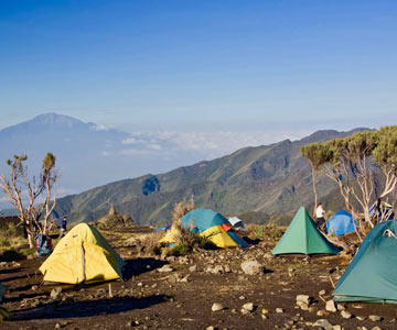 Machame Route Accommodation