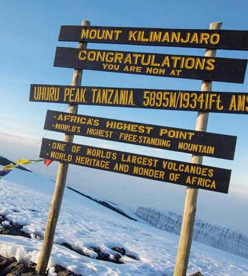 Climbing Mount Kilimanjaro