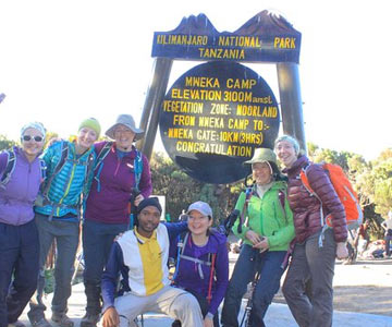 Machame Route Accommodation