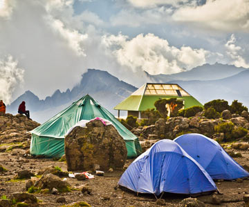 Machame Route Accommodation